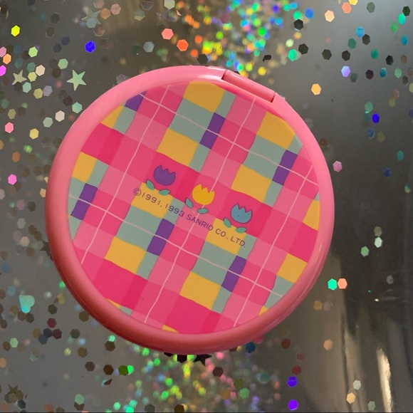 Vintage Sanrio Bunny Compact Mirror - Picture 3 of 3